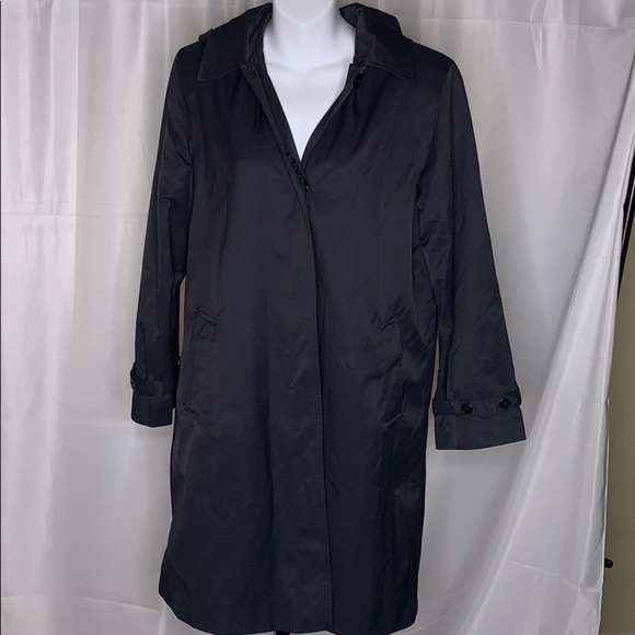 Larry Levine Sport hooded trench coat size - M - Picture 1 of 3
